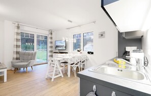 Kühlschrank, Herdplatte, Geschirrspüler