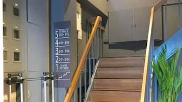 Interior entrance