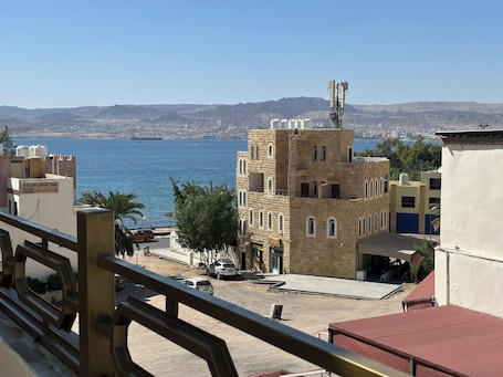 经济双人房, 露台, 海景 | 阳台景观