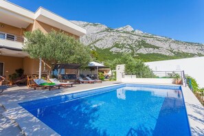 Pool - Villa Cupido in Makarska, private pool (Makarska)