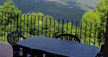 Appartement dans maison indépendante à Pieve, en pleine nature et au calme.