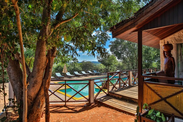 Terrace/patio - Olympe Du Bemaraha (Bekopaka)