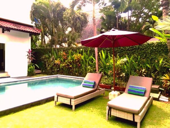 Garden - The Nenny Bali Villa Family Home Rentals Seminyak (Seminyak)
