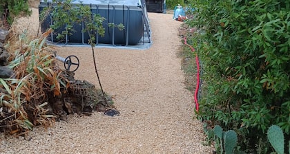 Typical 17th-Century Cevenol farmhouse at the heart of nature, outstanding view