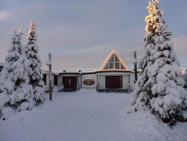 Entrée de l’hébergement