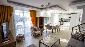 Villa | Living area | LCD TV - Villa Frezya by Villamnet (Fethiye)