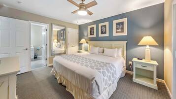 1 chambre, fer et planche à repasser, lit de bébé portatif