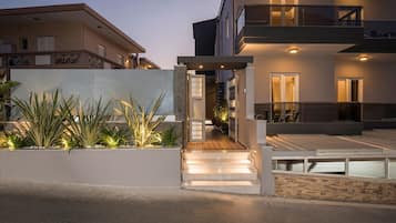 EntrĂ©e de lâhĂ©bergement