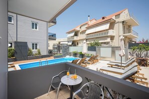 View from room - Sun Ray Luxury Apartments (Chania)