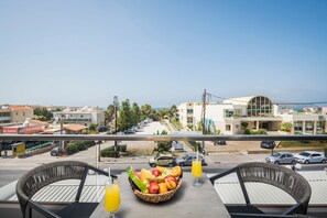 Balcony view - Sun Ray Luxury Apartments (Chania)
