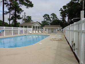 Pool, Hot tub and Cabana Area