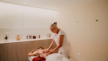 Body treatments, body wraps, body scrubs, facials