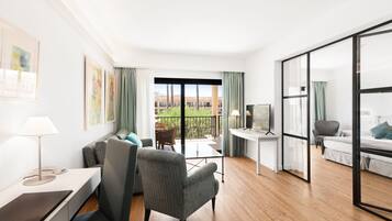 Suite, Terrace, Pool View | 1 bedroom, minibar, in-room safe, desk