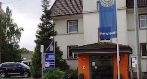 Fassade der Unterkunft