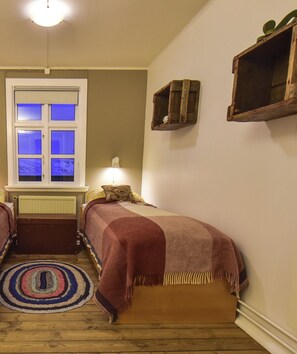 Standard Double or Twin Room, Shared Bathroom (Main Hotel Building) | Desk, blackout drapes, free WiFi, bed sheets