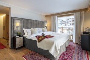 Grand Deluxe | Egyptian cotton sheets, premium bedding, minibar, in-room safe - Hôtel de Verbier SUP (Bagnes)