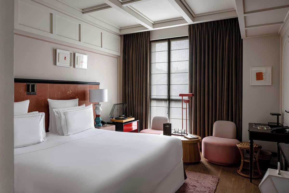 Biancheria da letto di alta qualità, minibar, una cassaforte in camera