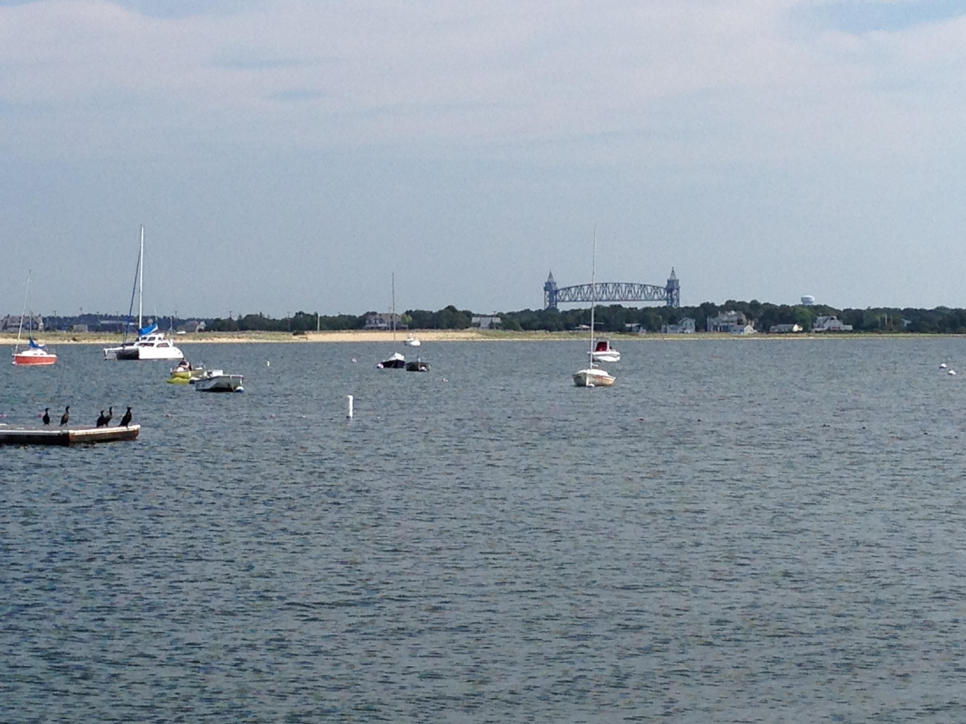 2 B/R cottage with water views located along the mouth of the Cape Cod Canal
