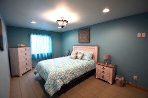 5 soverom, strykejern/-brett, reiseseng for barn og wi-fi