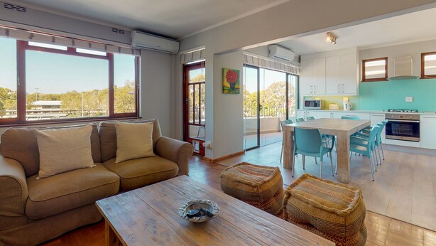Comfort Apartment, 3 Bedrooms | Living area - Greenpoint Glamour (Cape Town)
