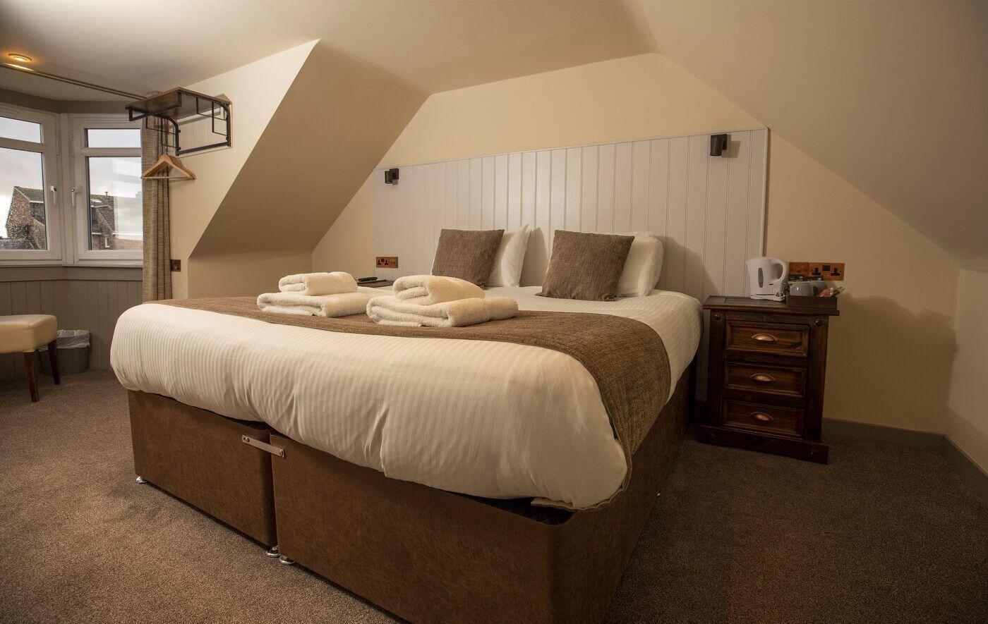 Premium bedding, blackout drapes, iron/ironing board, free WiFi
