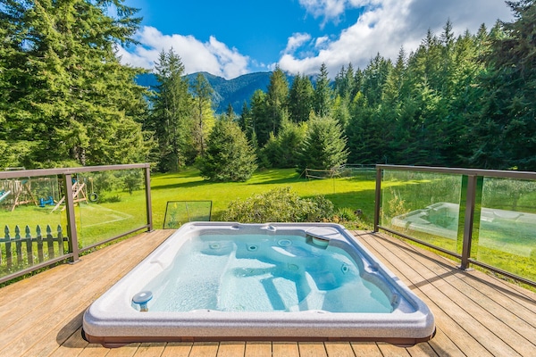 Idromassaggio all'aperto