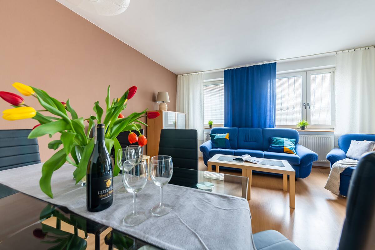 Classic Apartment | Living area | Flat-screen TV