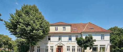 Voorkant van accommodatie