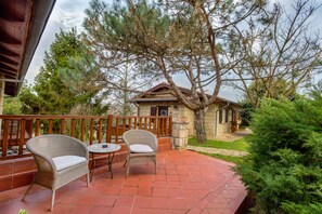 Quarto superior, terraço | Terraço/pátio