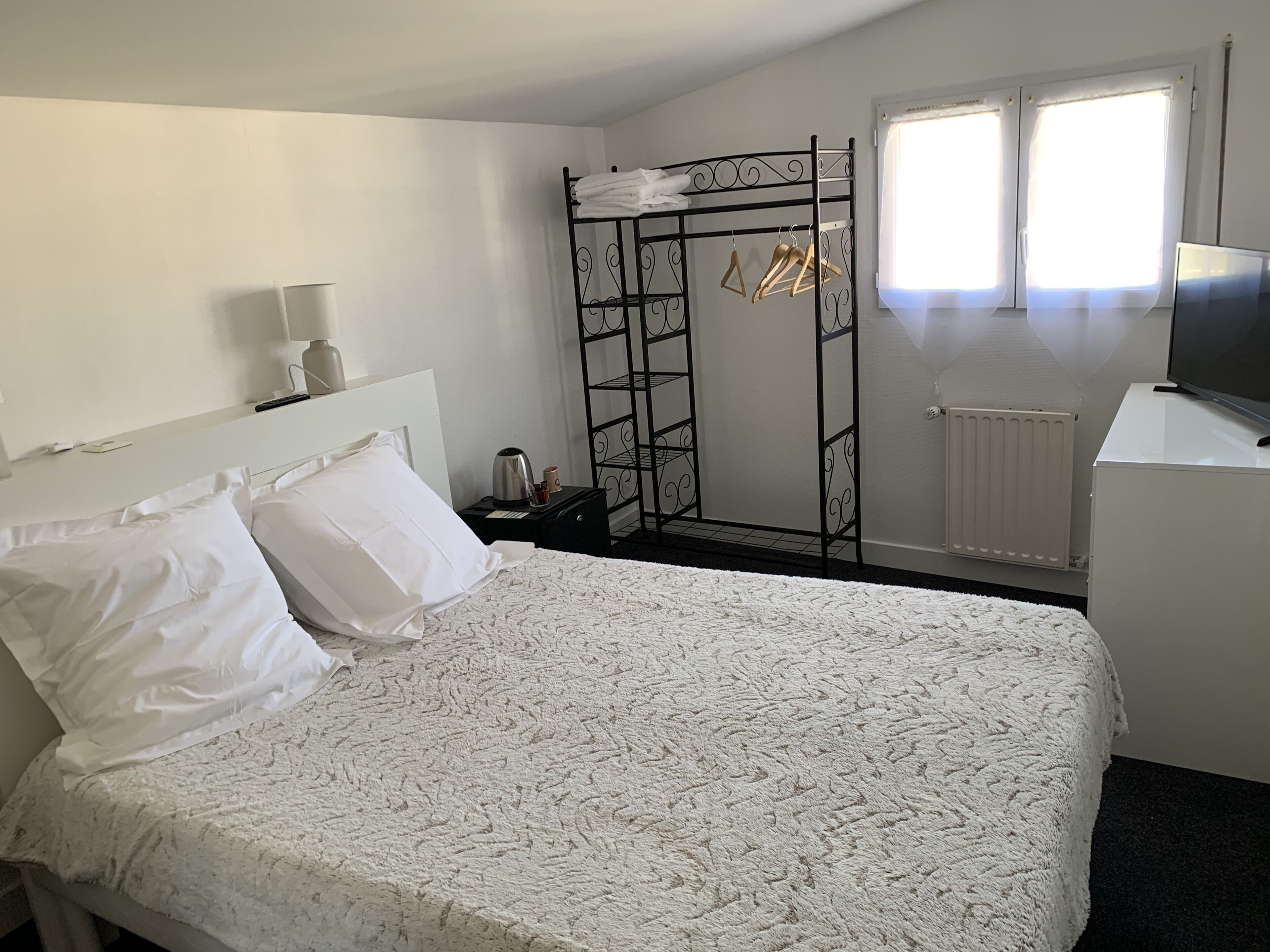 double room | minibar, blackout curtains, iron/ironing board, free wifi