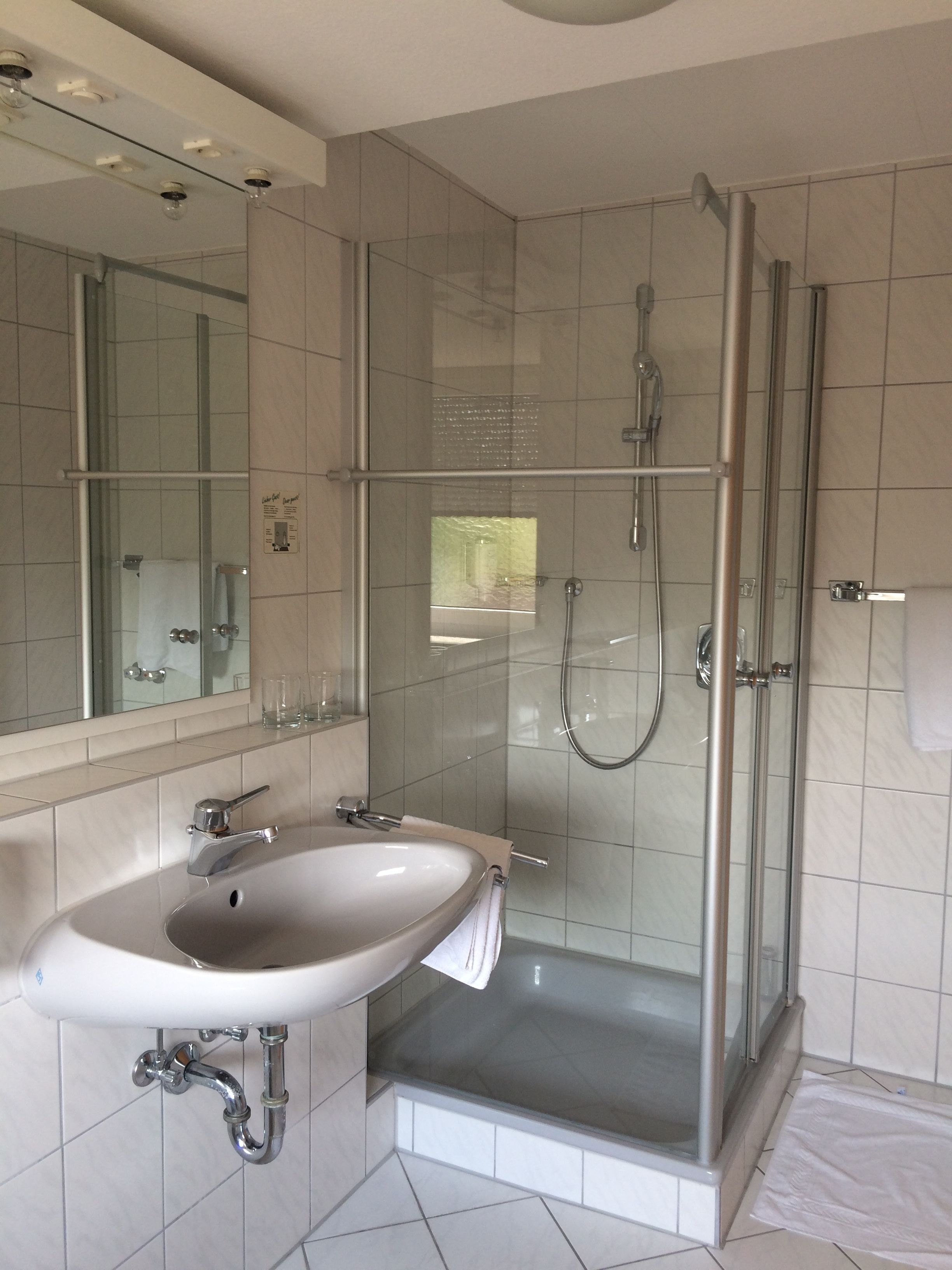Ducha en el baño