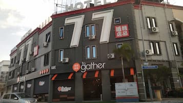 Facciata della struttura