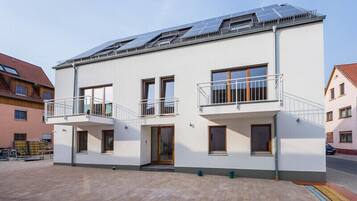 Fassade der Unterkunft