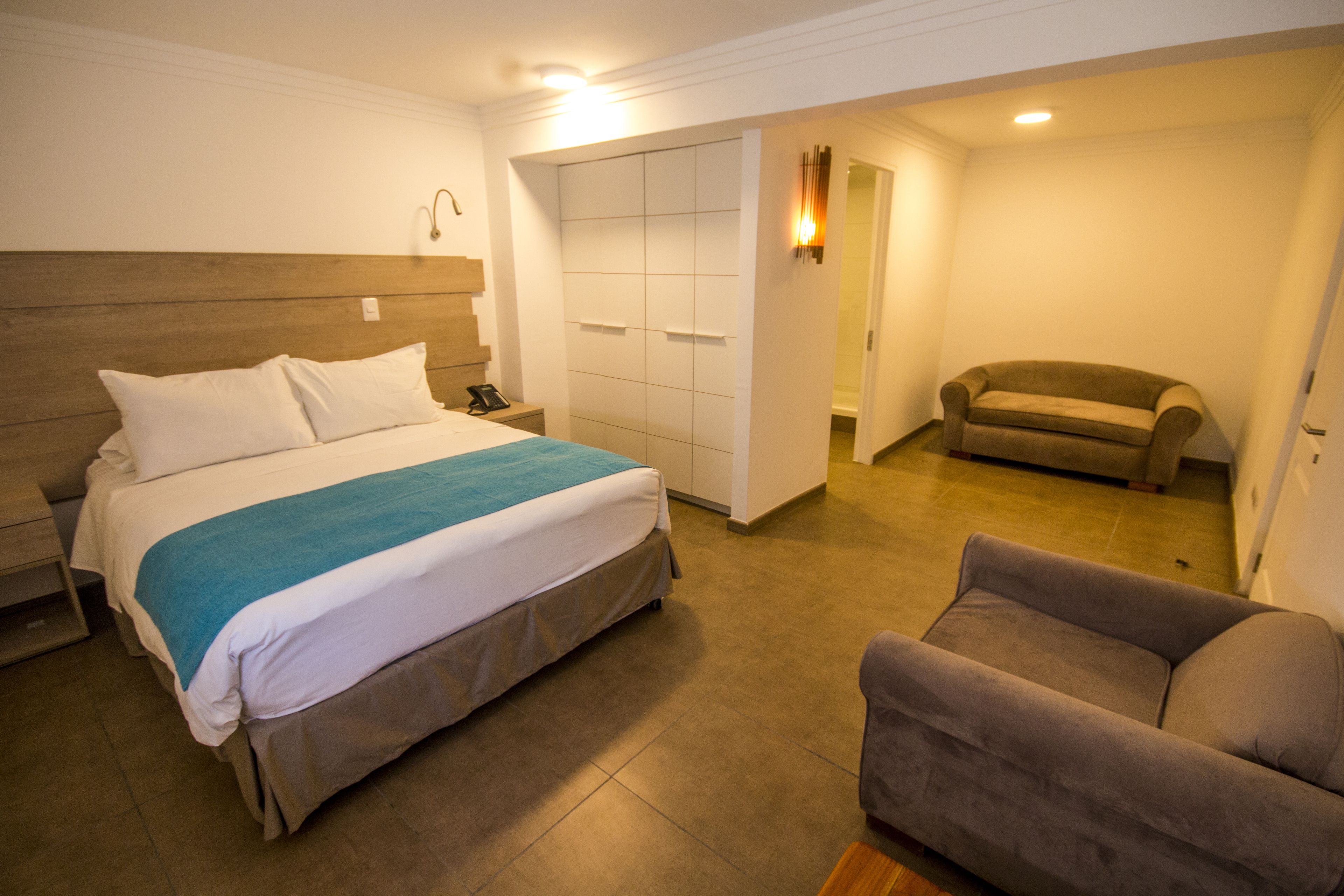 superior apartment, 1 queen bed, beach view (3 people) | extra beds