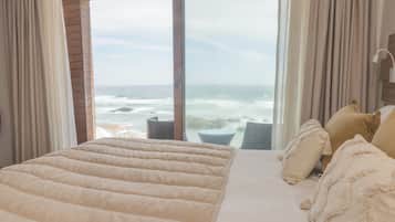 Superior Triple Room, 1 King Bed with Sofa bed, Non Smoking, Beach View | View from room