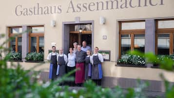 Fassade der Unterkunft