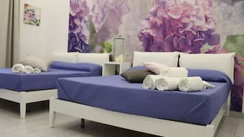 Deluxe-Vierbettzimmer | Schallisolierte Zimmer, kostenlose Babybetten, kostenloses WLAN