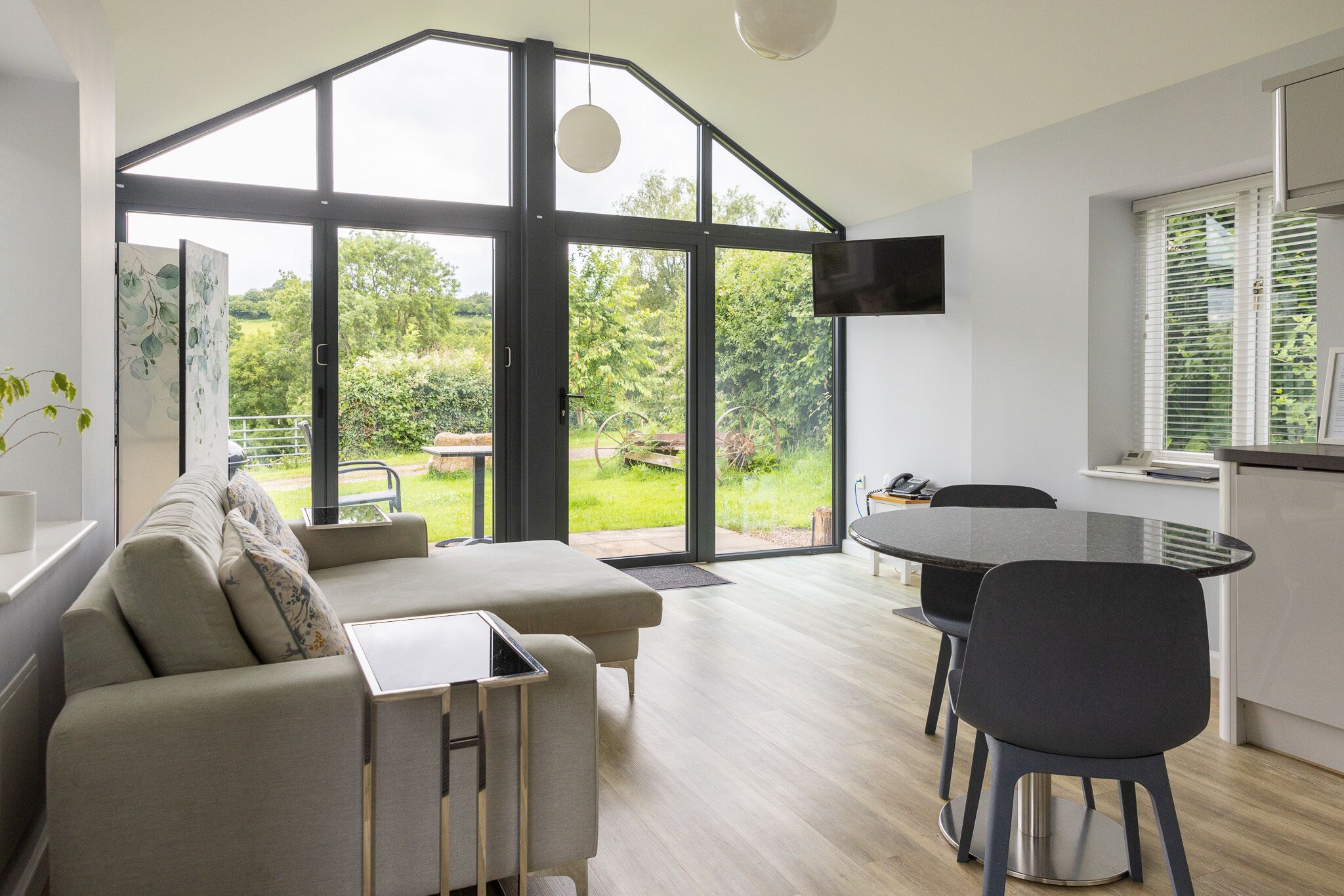 Cottage Supérieur, salle de bains attenante, vue jardin (Skirrid) | Restauration