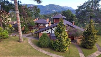 Blick von der Unterkunft