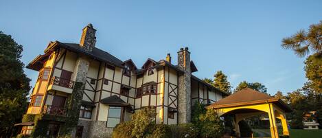 Fassade der Unterkunft