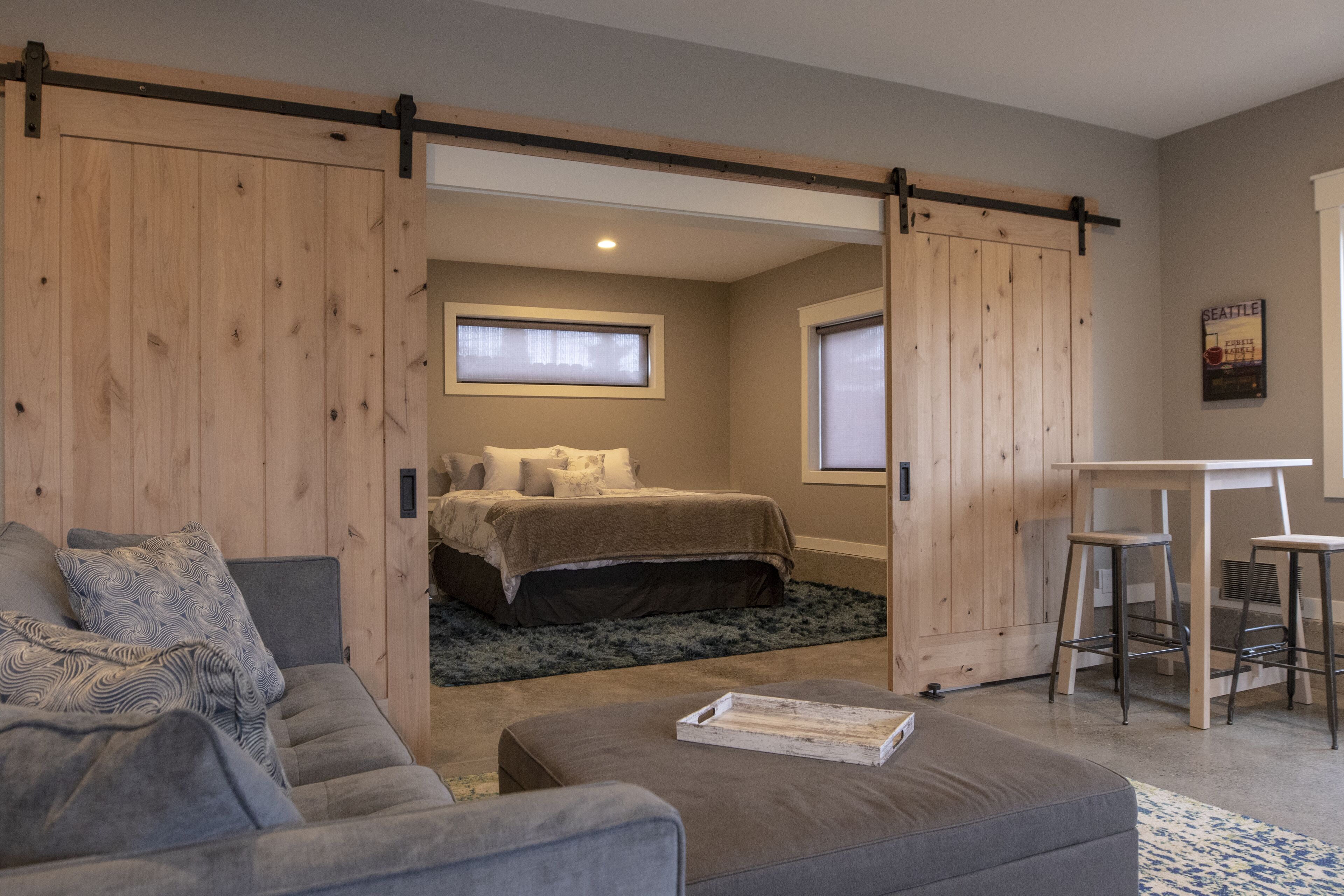 1 bedroom, iron/ironing board, travel crib, WiFi