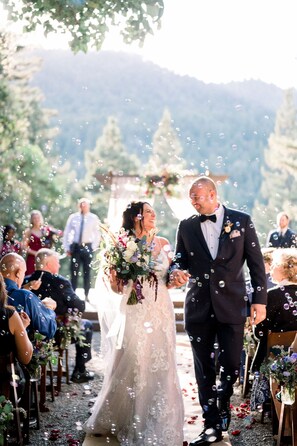 Espace mariage en plein air