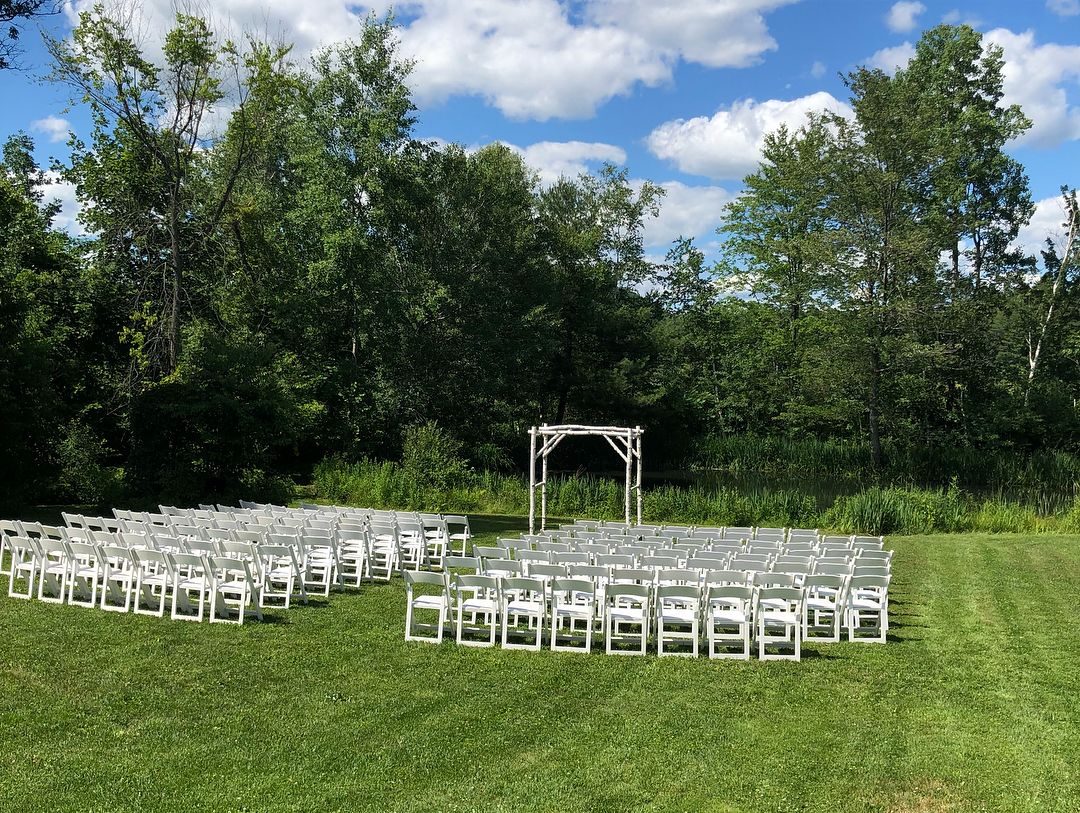 Área de bodas al aire libre