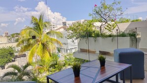 Loftsleilighet – comfort, 1 soverom | Terrasse/patio