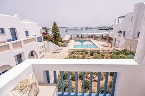 Superior Suite, Pool View | View from room - Kouros Village (Antiparos)