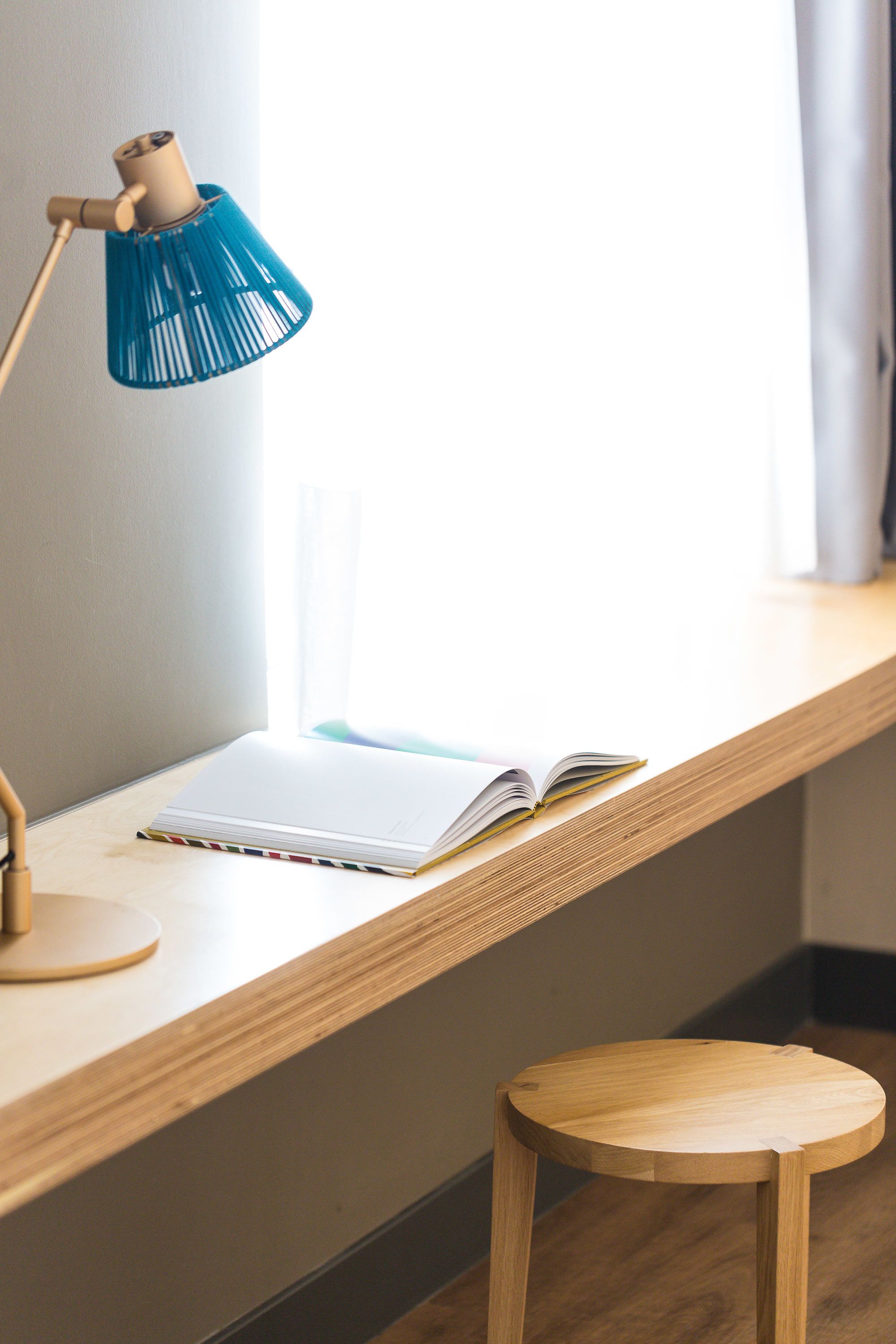 twin room | 1 bedroom, desk, laptop workspace, soundproofing