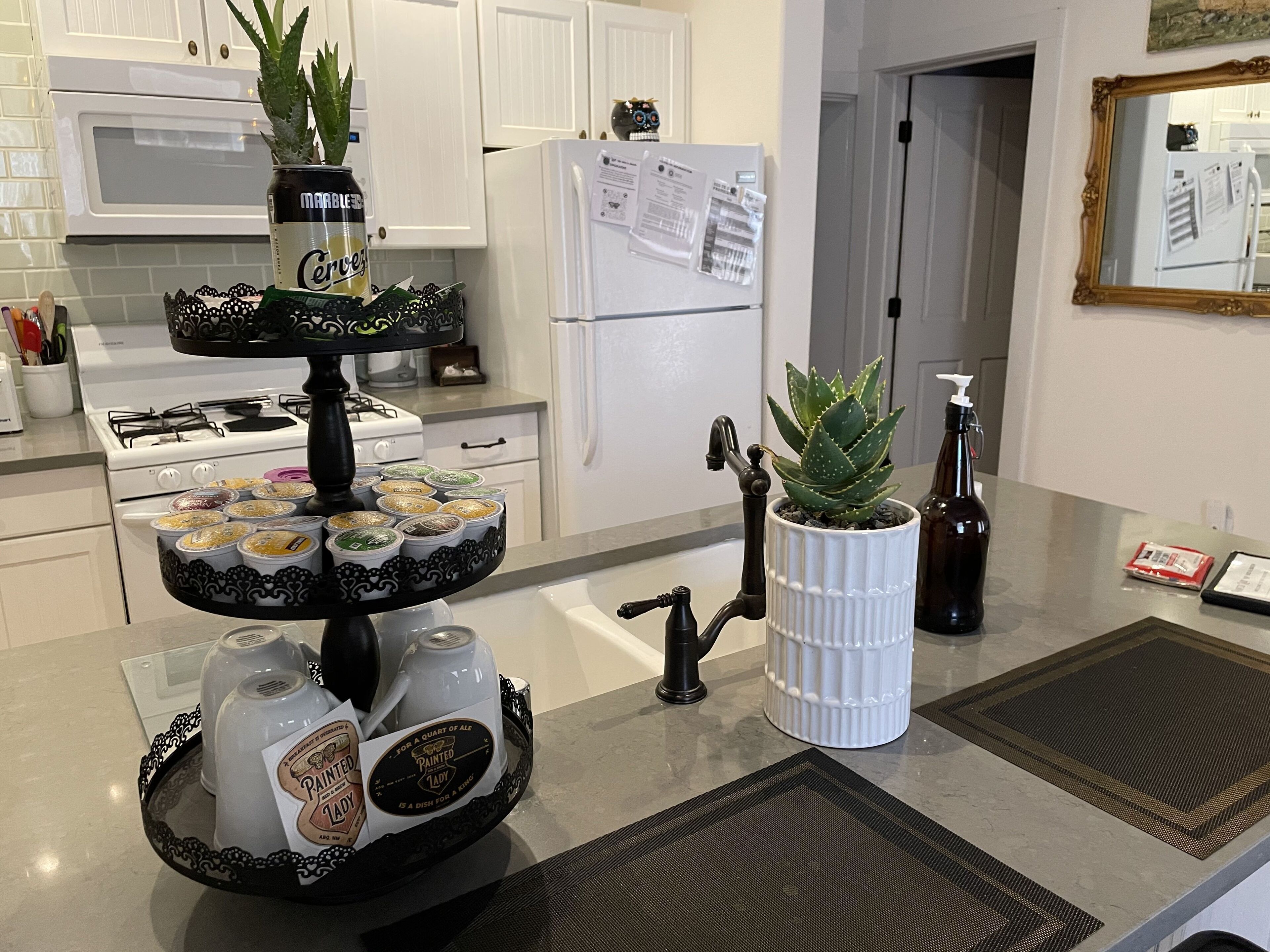 Suite – premium, 1 queensize-seng, ikke-røyk | Eget kjøkken | Kjøleskap, mikrobølgeovn, ovn og kokeplater