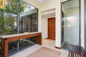 Luxury Villa, 2 Bedrooms, Garden View | Terrace/patio