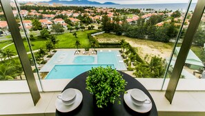 Panoramic Apartment, 2 Bedrooms | Balcony - Johnny's Apartment & Ocean Villa (Da Nang)