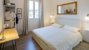 2 bedrooms, in-room safe, iron/ironing board, WiFi